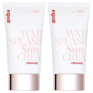 에스쁘아 워터 스플래쉬 세라마이드 선크림 SPF50+ PA++++, 60ml, 2개