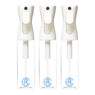 Airrapa 壓縮噴霧霧化器大號 300ml, 透明 白色, 3個