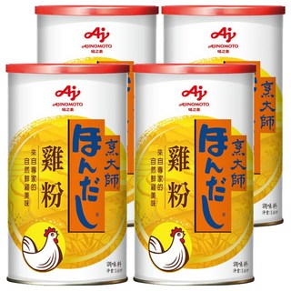 HONDASHI 烹大師 雞粉罐, 1kg, 4罐