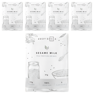 BODY GOALS 豌豆蛋白飲 芝麻歐蕾, 31g, 5包