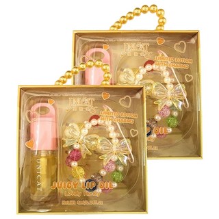 UNICAT 變臉貓 水光豐盈玻璃唇油, 蜂蜜, 4ml, 2個