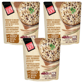 Kitchen 88 泰國即食飯-發芽玄香米 無麩質, 150g, 3個