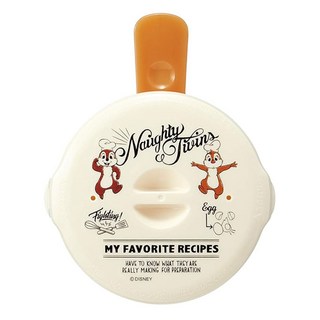 Skater 奇奇蒂蒂 微波爐專用目玉燒盒 14.7 x 10.8 x 4.7cm 210ml, 奇奇蒂蒂 棕色, 1個