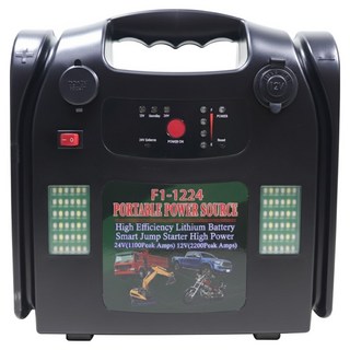 ZSK POWER 智慧型全自動12V/24V救車緊急啟動電源 F1-1224, 75480mAh, 1個