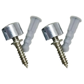 DAY&DAY 日日家居 7000C-2螺絲固定頭, 青銅材質, 一對, Ø13 x D12, 1組