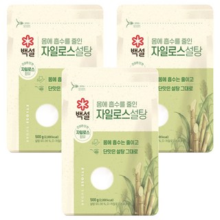 白雪甜樹木糖糖, 500克, 3個