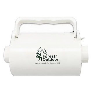 Forest Outdoor 群森戶外 320W 噴射氣流充氣機 附多款接頭 + 收納袋, 白色