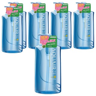 AQUAIR 阿葵亞 淨水賦活洗髮精 控油型, 保持頭髮蓬鬆不毛躁，深層清潔，去除異味, 1L, 6瓶