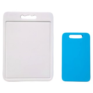 KEYWAY 聯府 好運抗菌料理板 適溫20~120度 P2-0100, 中砧板 + 特小砧板, 1組