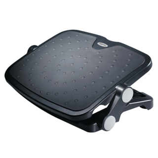 AIDATA 愛得他 人體工學豪華型腳踏板 黑色 ABS RUBBER 主材料 50 x 35.7 x 9.7 公分