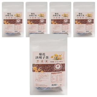 仁濟中藥 菊花決明子茶 3C守護茶, 6.7g, 15包, 5袋