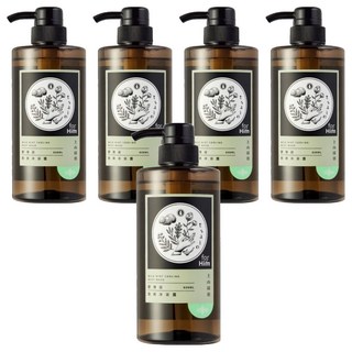 tsaio 上山採藥 野薄荷勁爽沐浴露, 600ml, 5瓶