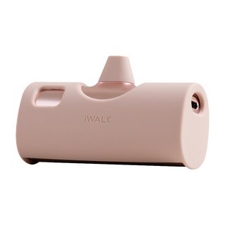 iWALK TWINS 雙頭直插式行動電源 輸出20W 4900mAh大容量, 玫瑰金