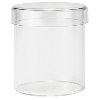 MUJI 無印良品 壓克力小物容器 90 x 90 x 97mm, 1個