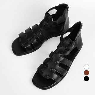 Pinksum 女款Senir羅馬涼鞋 ZWMM2353, 235, 黑色