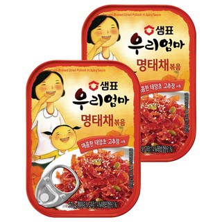 Sempio 膳府 炒明太魚乾小菜罐頭, 50g, 2罐