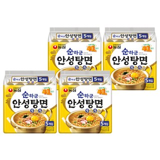 NONGSHIM 農心 安城湯麵 安城湯麵 溫和雞湯風味 125g, 20包