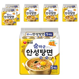 NONGSHIM 農心 安城湯麵 安城湯麵 溫和雞湯風味 125g, 30包