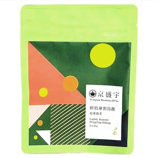 京盛宇 原葉茶包隨行包 輕焙凍頂烏龍 三角立體茶包, 2.5g, 7包, 1盒