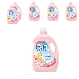 Snuggle 熊寶貝 香氛柔軟護衣精, 72小時持久香, 淡雅櫻花香, 3L, 6桶