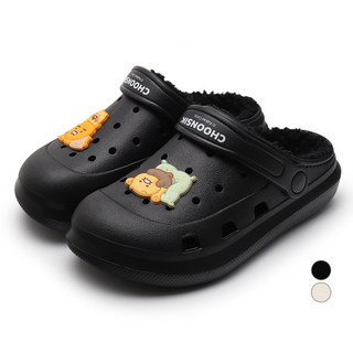 KAKAO FRIENDS 兒童用春植家庭樂園毛絨涼鞋