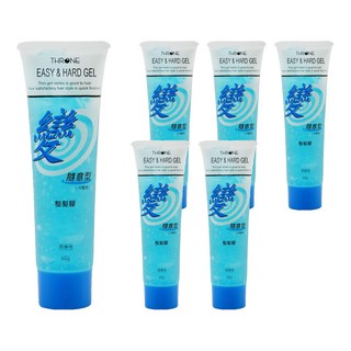 THRONE 斯儂恩 隨意整髮膠 微香, 60g, 6條