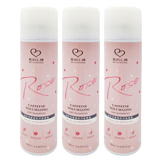 MY SCHEMING 我的心機 咖啡因豐盈乾洗髮噴霧, 180ml, 3件