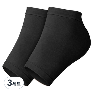 Thumbs Mine 黑色保濕足部護理貼片, 3套, 2入, 100g