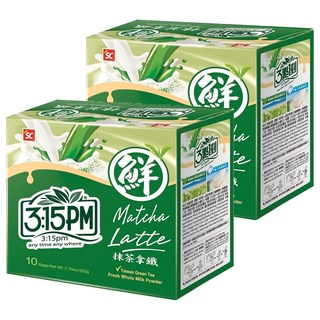 3點1刻 抹茶拿鐵, 22g, 10包, 2盒