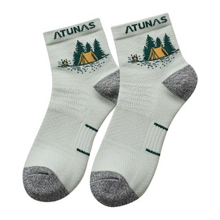 ATUNAS 歐都納 步步輕心減壓襪 A1ASGZ01N 灰色 運動休閒吸濕排汗襪, 1雙