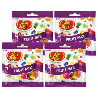 Jelly Belly 吉力貝 綜合水果口味雷根糖, 70g, 4包