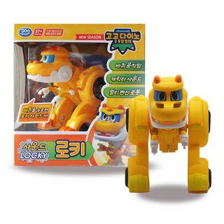JOOYEONG 幫幫龍出動變身機器人 Locky款, 混色, 1組