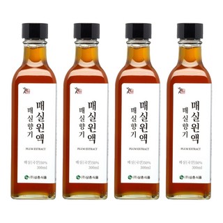 Unmal 上村食品 梅香梅子原液, 300ml, 4個