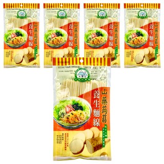 大雪山農場 山藥蒟蒻麵線 Q彈滑順不軟爛, 200g, 5包