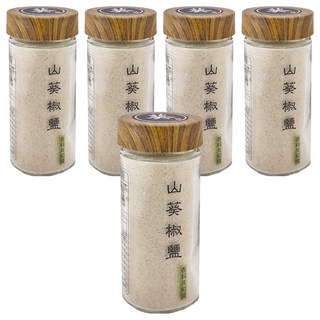 香料共和國 山葵椒鹽 台灣製造, 80g, 5瓶