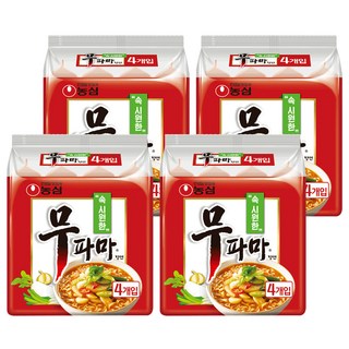 무파마탕면 122g, 16개