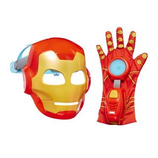 MARVEL 漫威 鋼鐵人與他的好朋友們 高科技英雄角色扮演套組, 混和顏色, 1套