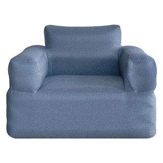 Outdoor Base 時尚充氣沙發, 102*80*82cm, 深藍色