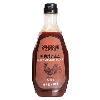 DELICIOUS MARKET 韓式香辣炸雞醬, 550g, 1瓶