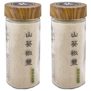 香料共和國 山葵椒鹽 台灣製造, 80g, 2瓶