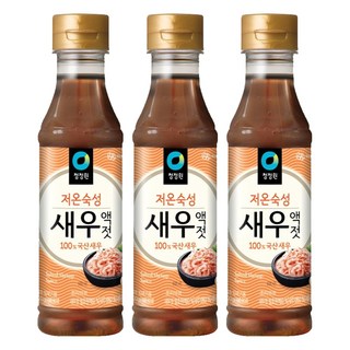 清淨園 韓式蝦醬, 500g, 3個