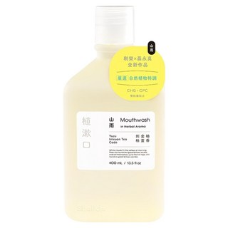 Shallop 刷樂 植漱口 口腔清潔液 山雨, 400ml, 1瓶