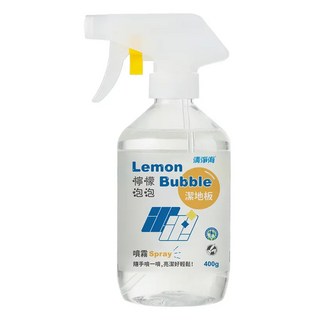清淨海 檸檬泡泡地板清潔噴霧, 400g, 1瓶