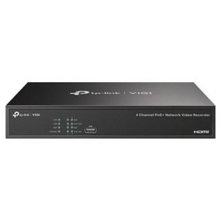 tp-link VIGI 4路 PoE+ 網路監控主機, NVR1004H-4P, 1台