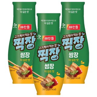 CJ Haechandle 好餐得 Jjikjang 韓式包飯醬 管裝, 3個
