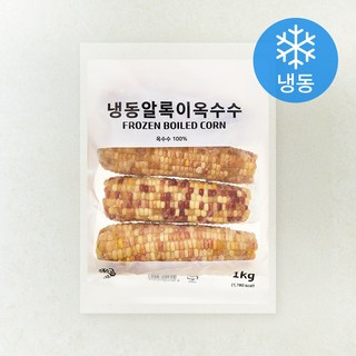 알록이 옥수수 (냉동), 1kg, 1개