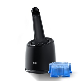 BRAUn 百靈 Series 5 6 7 刮鬍刀專用清潔充電座, 0-CC, 混合色, 1個