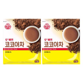 OTTOGI 不倒翁 可可粉, 1kg, 1包, 2包