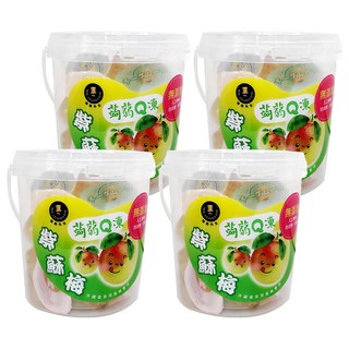 MR.JOHNSON 強森先生 紫蘇梅蒟蒻Q凍 S型造型 高纖/低卡/開胃, 500g, 4罐