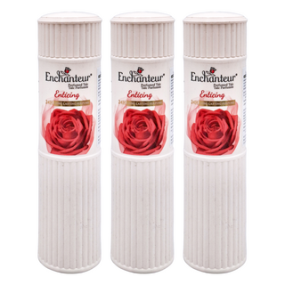 Enchanteur 艾詩 香氛爽身粉 紅色玫瑰小蒼蘭 200g, 3個